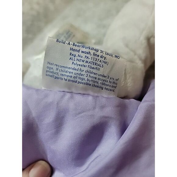 Build A Bear Workshop 18" HELLO KITTY Sanrio White Stuffed‎ Plush W/Dress NO BOW - Picture 9 of 11